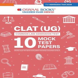 OSWAAL CLAT-UG 2026 - 10 MOCK TEST PAPERS